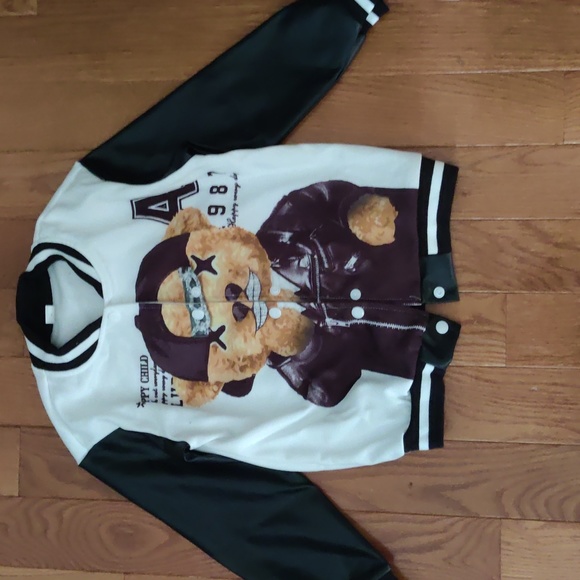 Very cute little boys varsity jacket - Picture 3 of 5